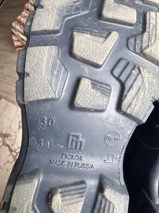 Резиновые сапоги утеплённые размер 30 31