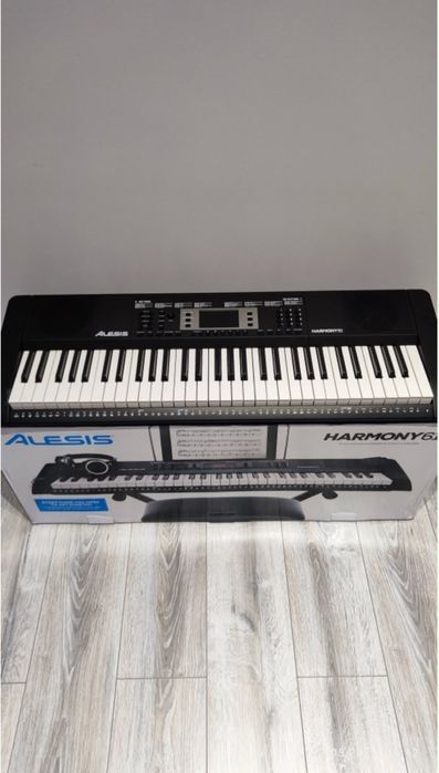 Синтезатор Alesis Harmony 61 + стойка и банкетка