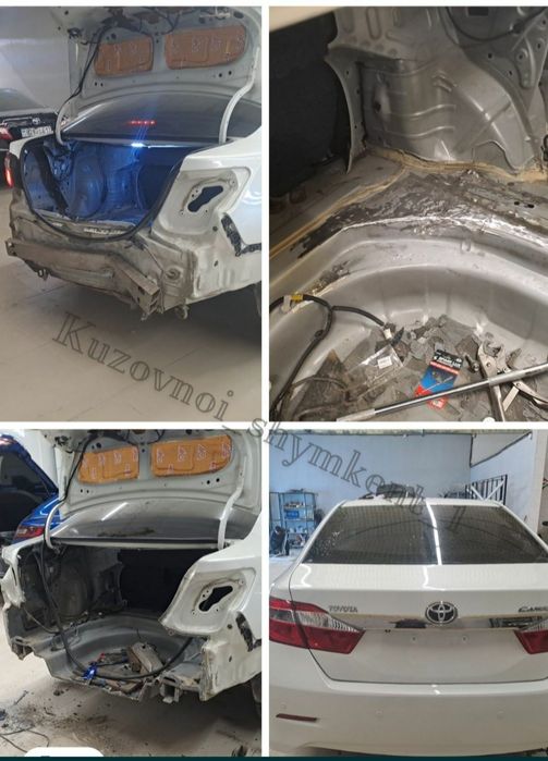 Кузовные работы на Робот Стапеле