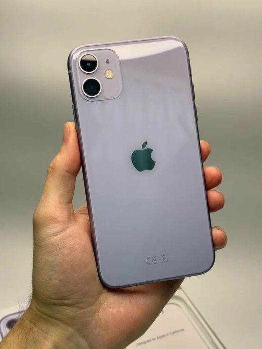 iPhone 11 лиловый цвет