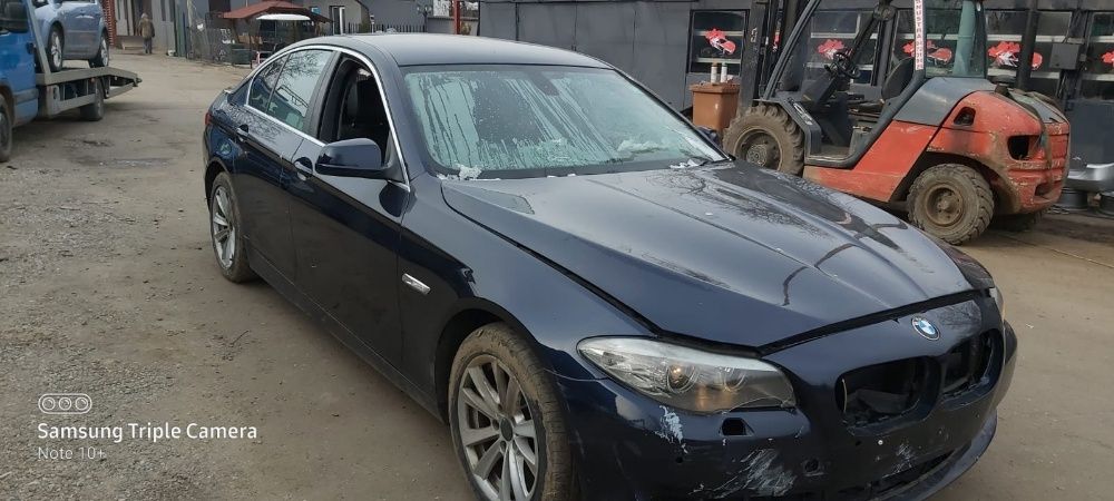 Dezmembrez BMW 520 d seria 5 F10 2.0 D 135 KW an 2010 cod motor N47D2
