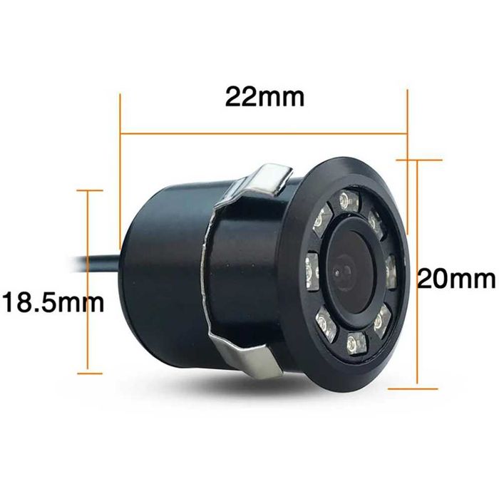 Авто Камера за задно виждане с нощен режим - 8LED