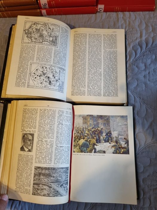 Dictionar enciclopedic roman, 4 vol, ed. Politica, '62, '64, '65, '66