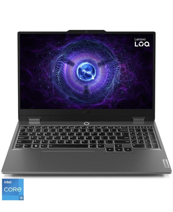 Laptop Gaming Lenovo LOQ 15IAX9, i5 12th, 24GB RAM, RTX 4050
