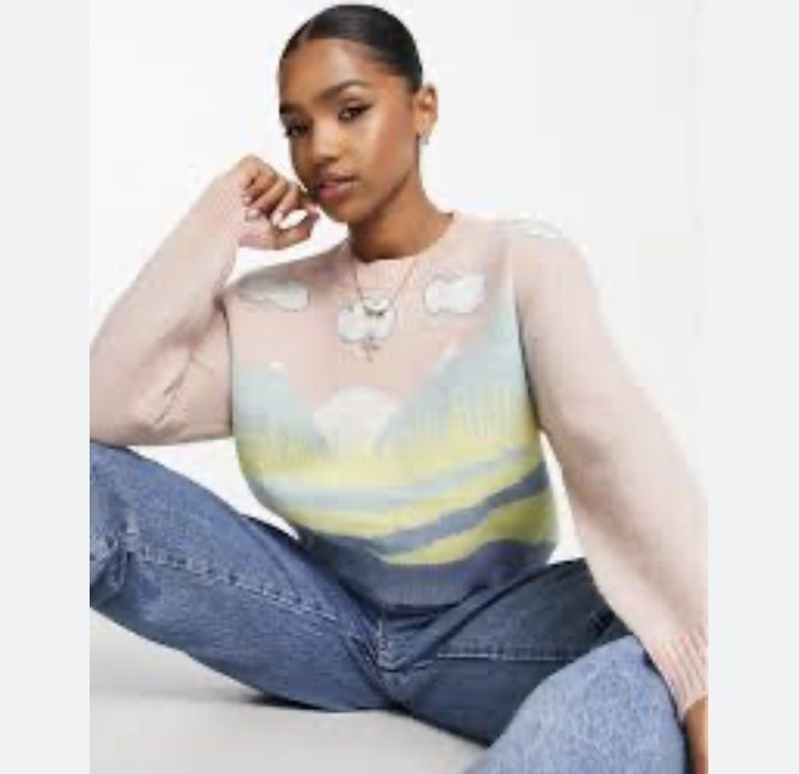 Пуловер с планини