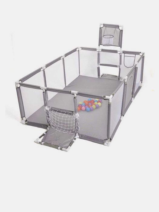 Детский манеж складной защитный барьер игровая площадка детская manej