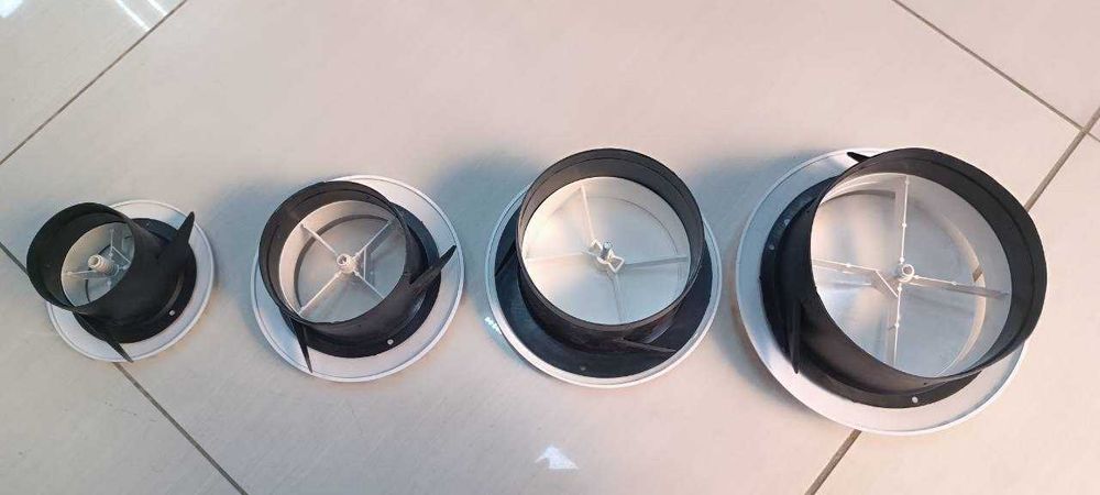 Пластиковые вентиляционные решётки c регулирования Диффузоры