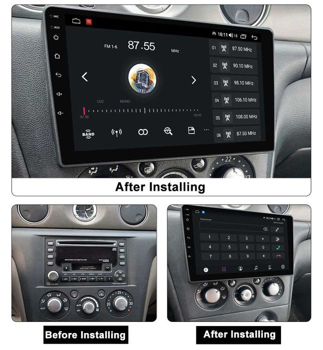 Navigatie Mitsubishi Outlander 2004-2008, 2GB 4GB 8GB Garantie Camera