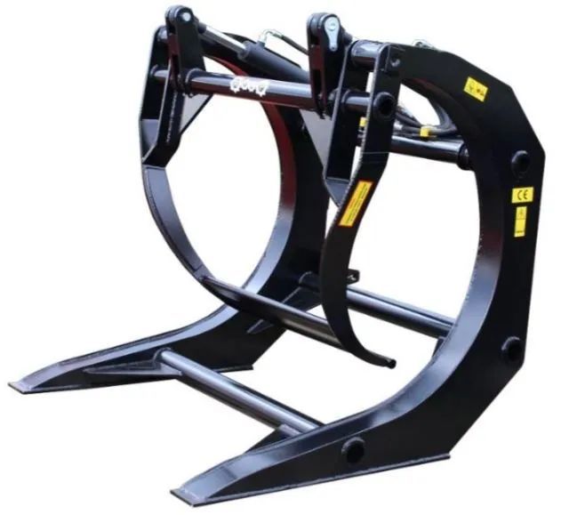 Graifer forestier pentru buldoexcavatoare, tractoare sau încărcătoare frontale