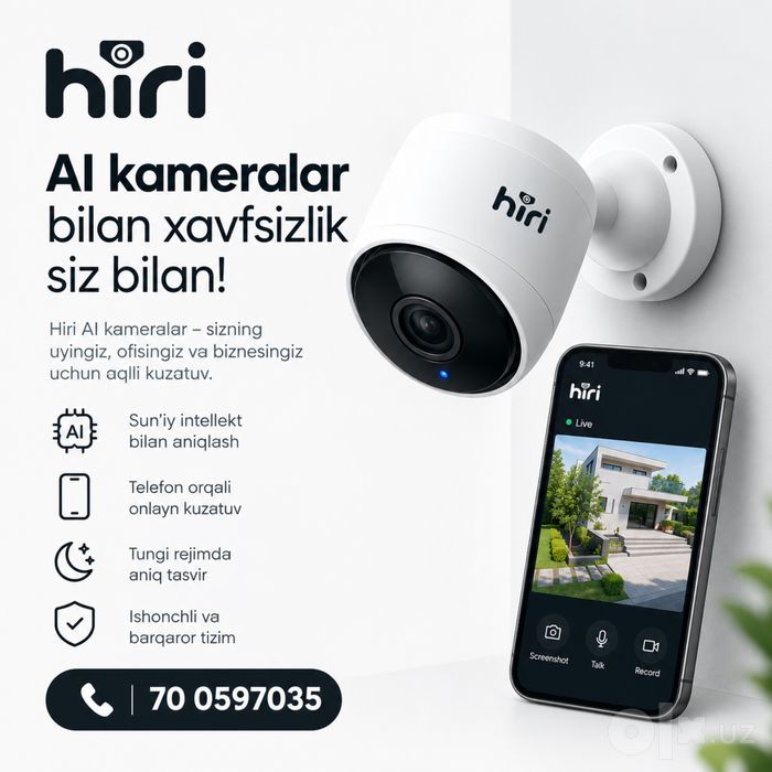 AI camera xizmatlari