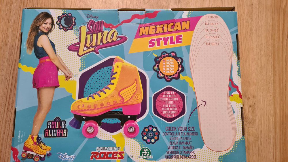 Soy Luna Ролкови кънки - регулируеми Сой Луна 30-31