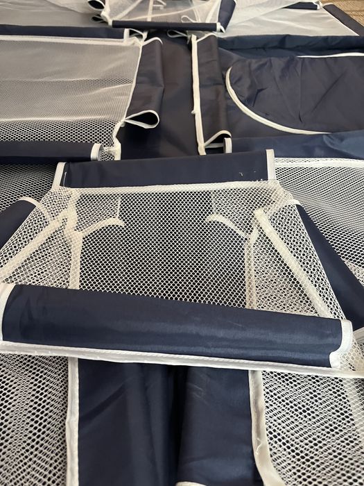 Кошара за игра синя