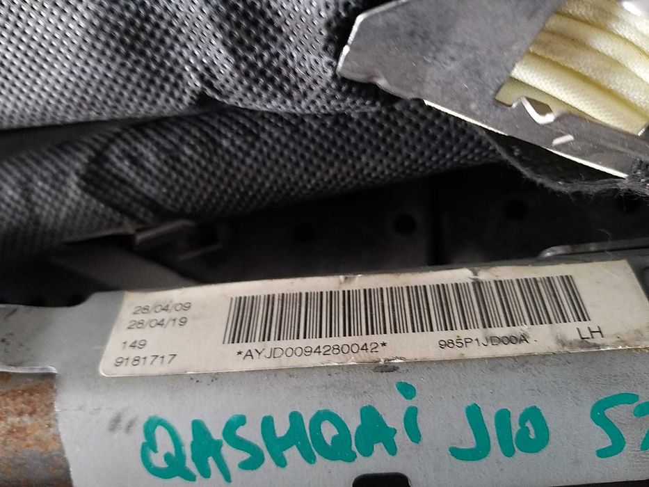 Airbag cortina stanga nissan qashqai j10 985p1jd00a