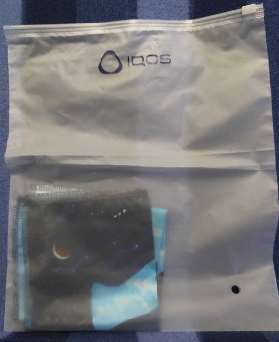 Esarfa / bandana matase editie limitata IQOS & Irina Rimes (noua)