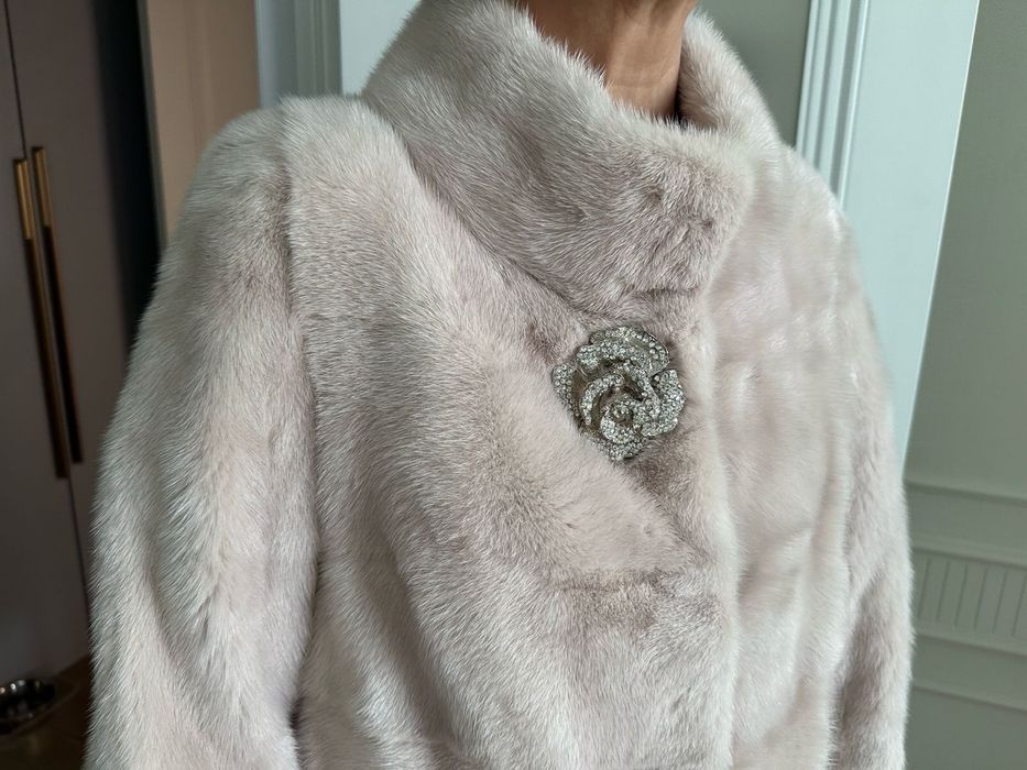 Натуральная норковая шуба