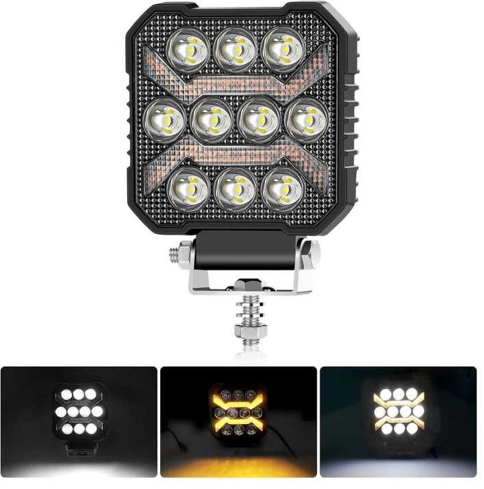 Висок клас LED Диоден Боен фар за трактор ATV мотокари камиони Квадрат