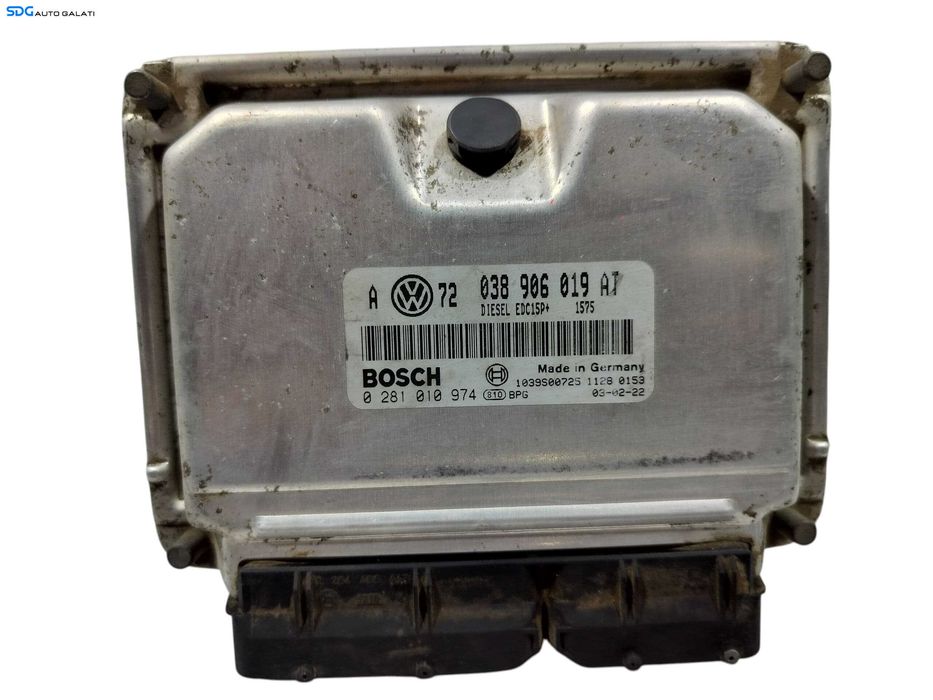 ECU Calculator Motor Volkswagen Golf 4 1.9 AXR 1998 - 2005 Cod 038906019AT 2081010974 [LC1053]