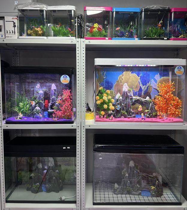 Заводские аквариумы  ‼️‼️