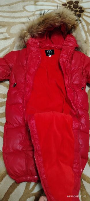 Куртка для девочек, зимняя, тёплая очень