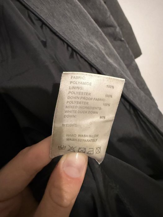 Пуховик зимний удлиненный