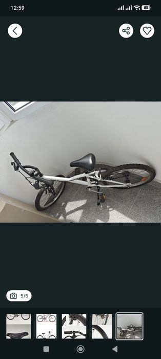 Bicicleta copii ca nouă