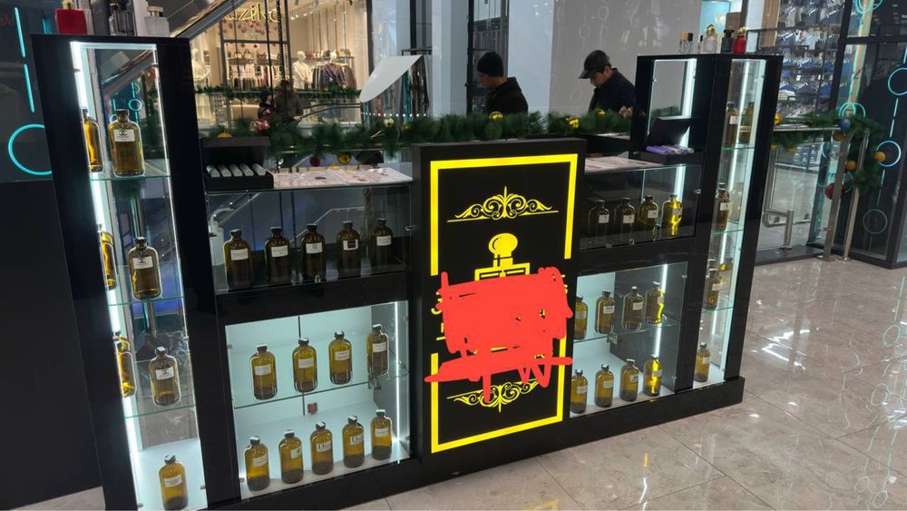 Atir telefon steklo zargarlik buyumlari uchun tayyorlangan mebel sotil
