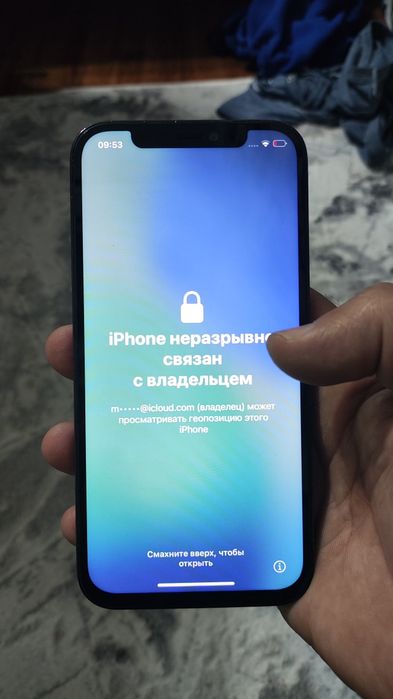 Iphone 12 pro  icloud ga tushgan