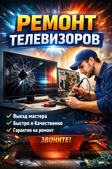 Ремонт телевизоров любой сложности