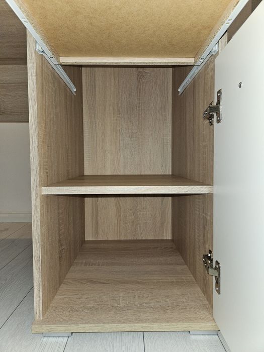 Birou stejar sonoma pal melaminat 120x55x77