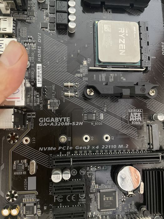 Плата АМ4, Gigabyte A320