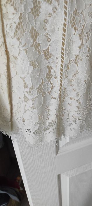 Cămașă dantelă model deosebit, nouă fără etichetă