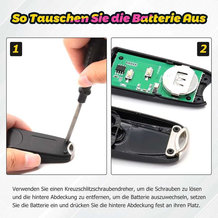 Дистанционно за гараж EcoStar RSC2 433.92MHz 4 канала