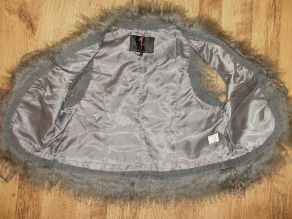 дамски, елеци естествен велур и косъм М и L/XL