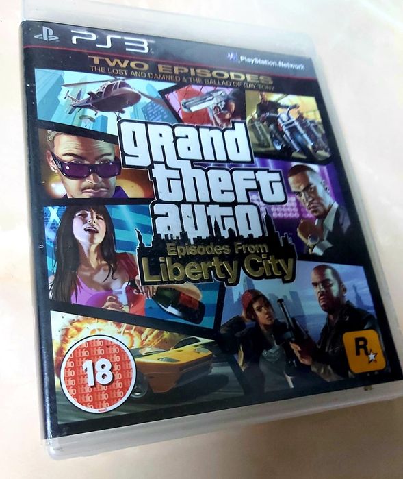 GTA (Grand Theft Auto) Liberty City & Gta 5/Controller wireless PS 3