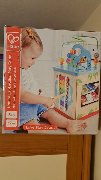 Мултифункционален куб с активности Hape