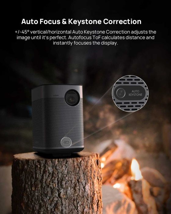 Мобильный проектор XGIMI Halo+ 700ISO Lumens Встроенный Аккумулятор