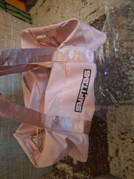 Сак и бяла чанта Sm fit НОВИ