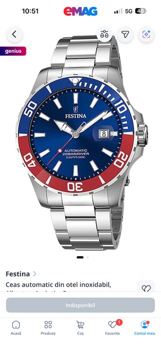 Ceas festina automatic