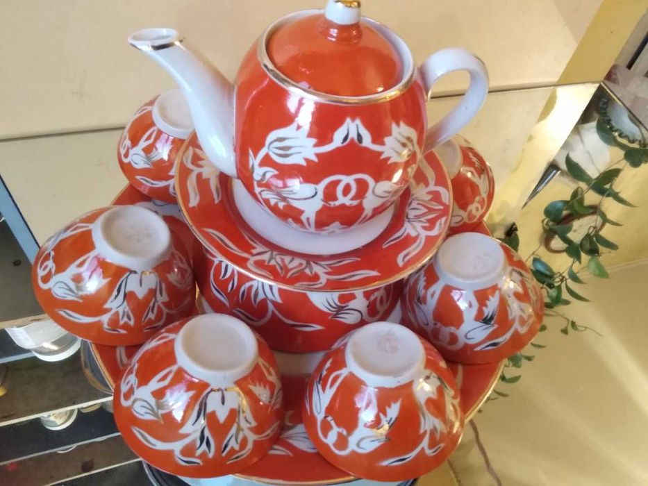 Сервиз "Ромашки" знак качества СССР