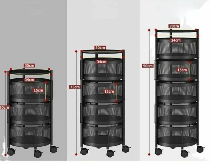 Корзина для фруктов и овощей полка стеллаж этажерка для кухни polka