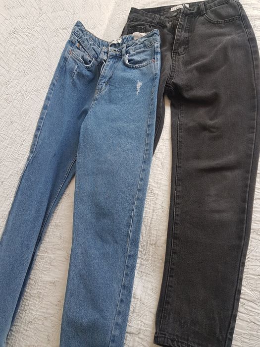 Женские джинсовые штаны.