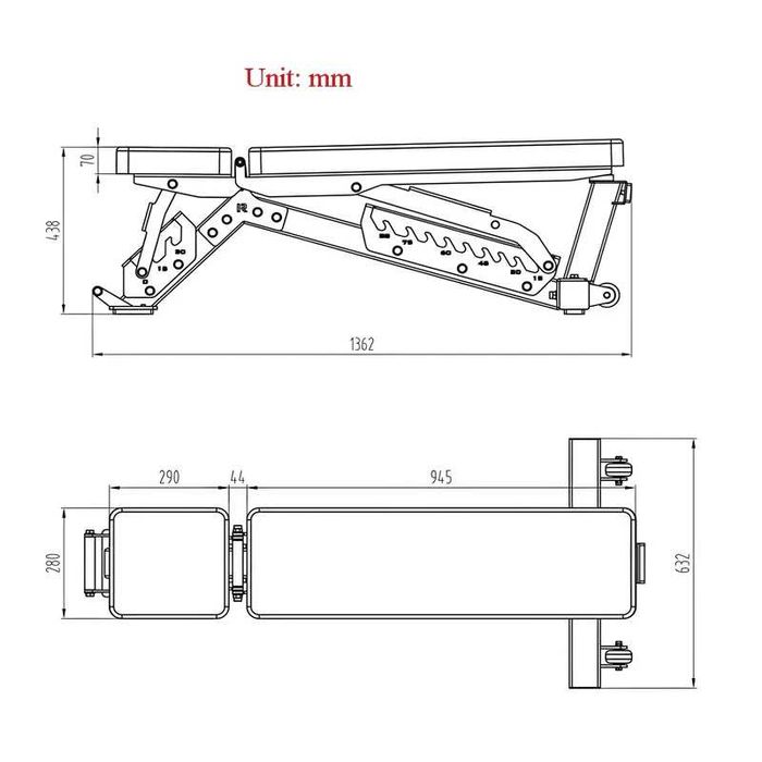 Професионална International Utility Bench - Black / ATX
