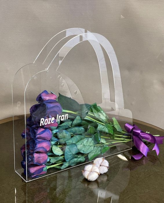 Прозрачные сумки для цветов!