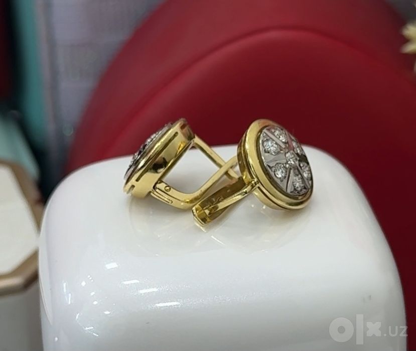 Серьги с бриллиантами