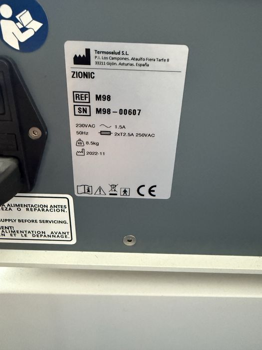 Zionic Termosalud MARP + RF – aparat profesional estetic, ca nou, foarte puțin folosit