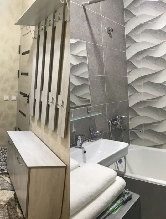 Абая. 1-нокомнатная в центре