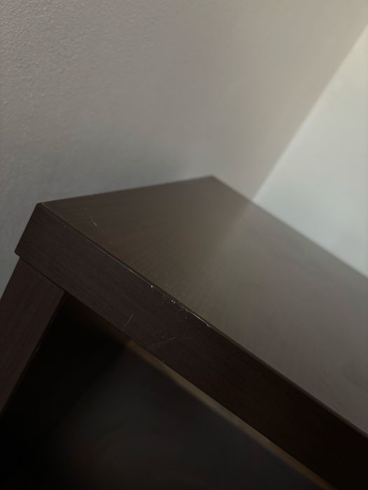 Masuta de cafea wenge de pal dublu