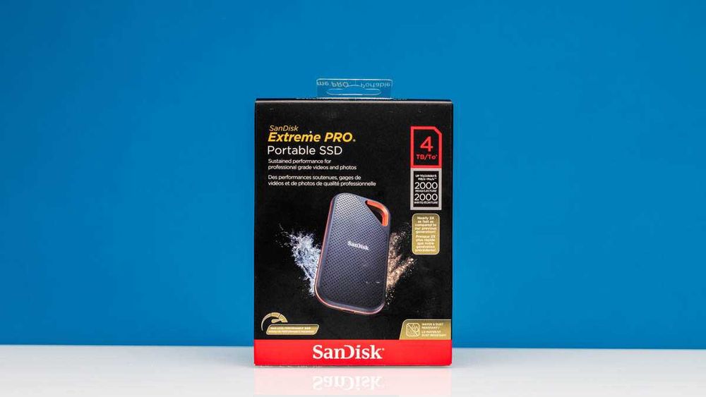 SSD Extern SanDisk Extreme Pro Portable SSD 4TB 2000MB/s,sigilat
