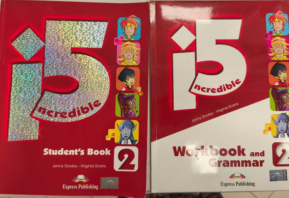Нови учебник и учебна тетрадка i5 incredible на Express publishing