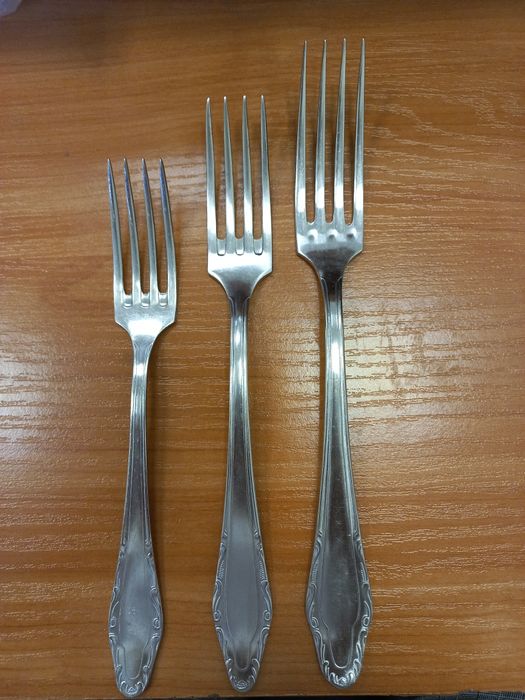 Руски вилици и лъжици неръждаема стомана